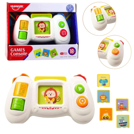 Jucarie bebe Consola interactiva cu carduri educative, 18 luni+ [3]
