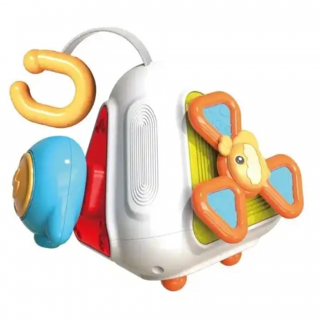 Jocuri si Jucarii - Jucarie bebe multifunctionala Poliedru interactiv