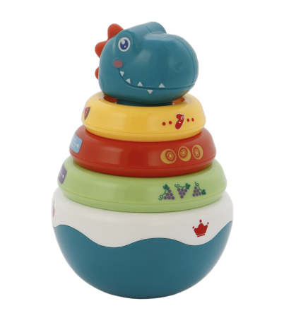 Jucarie corpuri de stivuit Dino – set inele educationale Hopa-Mitica - Copie [2]