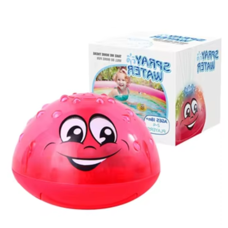 Jucarie pentru baie – Fantana Arteziana Roz, cu lumini si stropire [3]