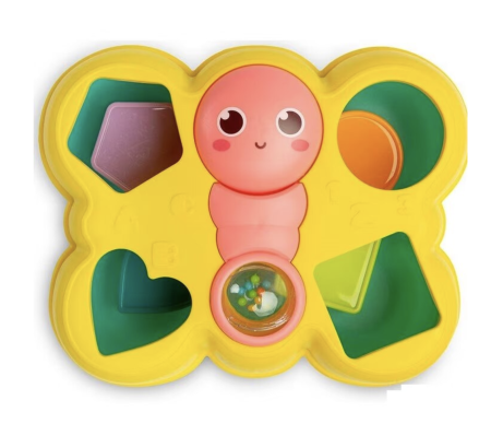 Jucarie de sortat pentru bebelusi – Fluturas cu forme colorate, 1 an+ [4]