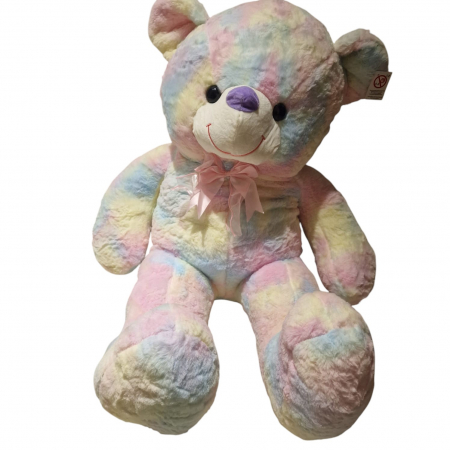 Jucarie din plus Ursul Multicolor, 100 cm [2]