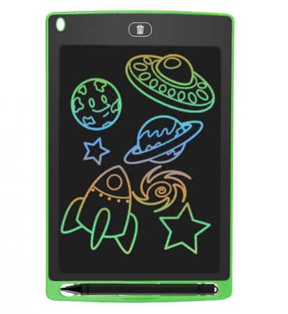 Jucarie educativa Tableta color grafica electronica LCD, 8.5 inch [0]