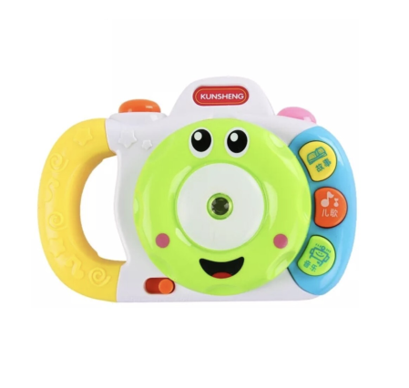 Jucarie interactiva bebe Aparat foto cu 32 proiectii [6]