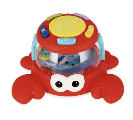 Jucarie interactiva bebelusi Crabul magic, cu lumini si sunete, 18 luni+ [3]