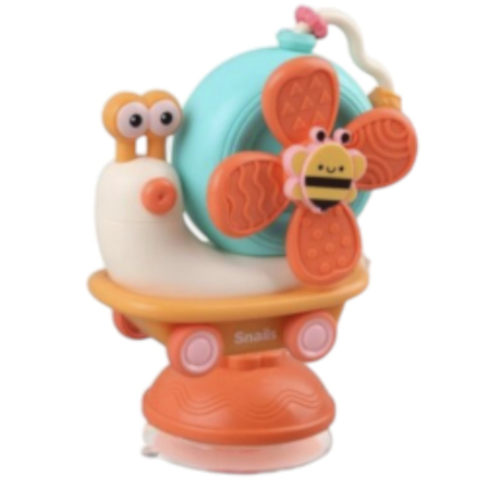 Jucarie interactiva bebelusi Melc cu sunete, butoane si dentitie [7]