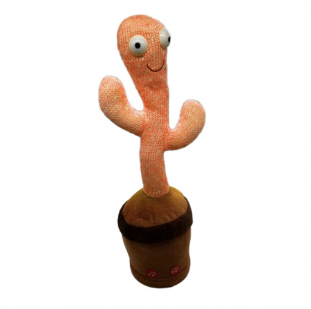 Jucarie interactiva Cactusul dansator - danseaza, canta, imita, din plus, VERDE [10]