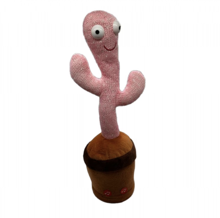 Jucarie interactiva Cactusul dansator - danseaza, canta, imita, din plus, VERDE [12]
