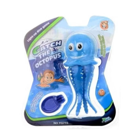 Jucarie interactiva luminoasa pentru copii Prinde Caracatita, 14 cm, +6 ani [2]