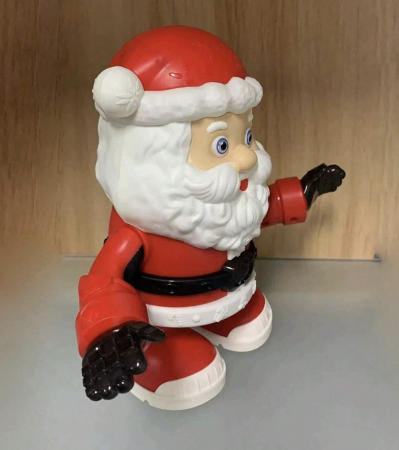 Jucarie interactiva Mos Craciun canta si danseaza, cu lumini [8]