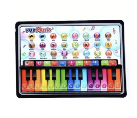 Jucarie interactiva Prima mea tableta cu pian, Pop Music [5]
