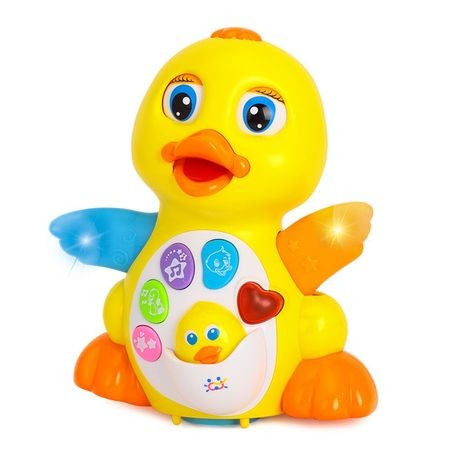 Jucarii interactive bebe - Jucarie interactiva Ratusca Dansatoare