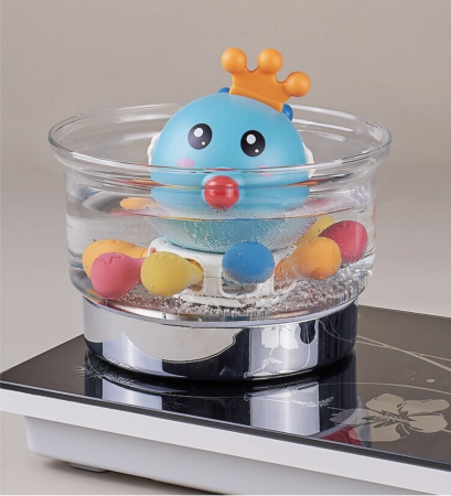 Jucarie interactiva senzoriala 10 activitati pentru bebe Caracatita roiala, rosu [5]