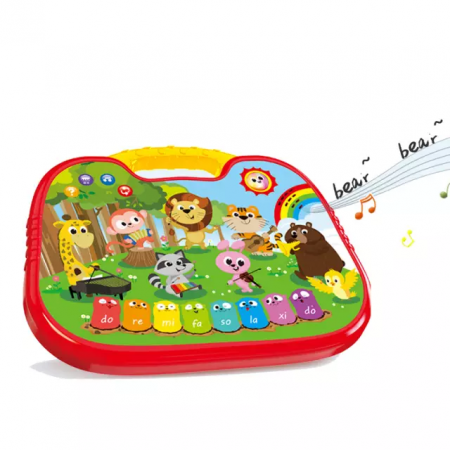 Jucarie interactiva Tableta si pianul Petrecerea animalelor [1]