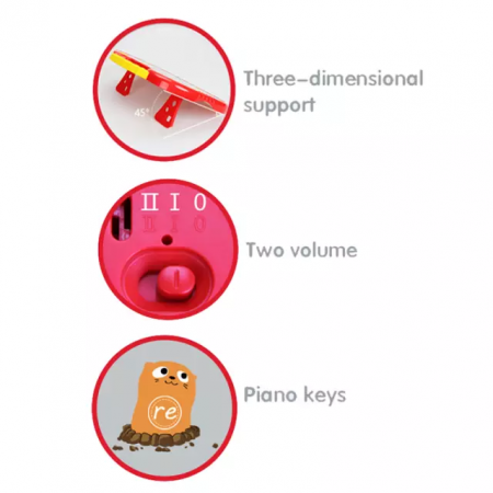 Jucarie interactiva Tableta si pianul Petrecerea animalelor [7]