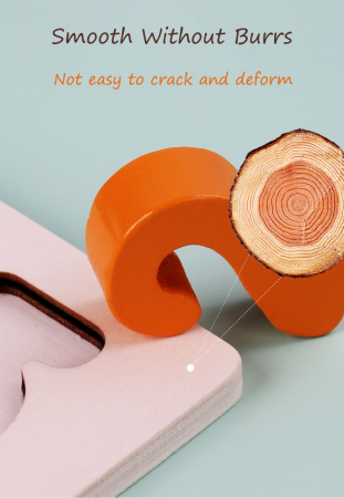 Jucarie Montessori placa multifunctionala de sortare si numarare, cu cifre si bilute [8]