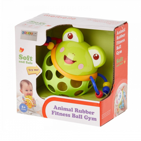 Jocuri si Jucarii - Jucarie pentru dentitie din silicon - animalele jucause