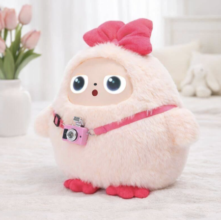 Jocuri si Jucarii - Jucarie Plus AI, 60 Limbi, vorbeste in romana, GPT-40 mini, Roz