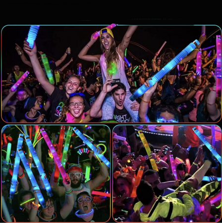 Jucarie senzoriala, antistres, 24 Pop Tubes cu lumini LED [3]