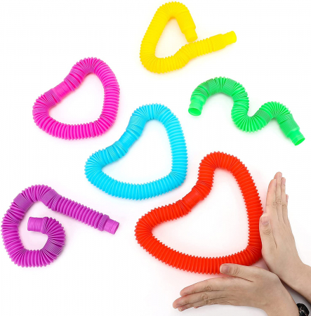 Jucarii antistres - Jucarie senzoriala, antistres, 1 Pop Tubes