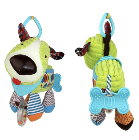 Jucarie senzoriala cu elemente zornaitoare si dentitie Catel, 6 luni+ [6]