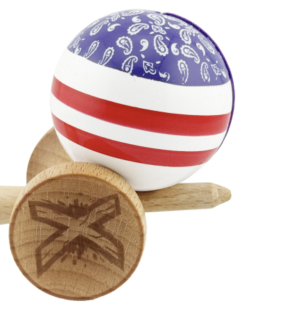 Kendama X Royal King Size, Super Sticky cupe mari, Chicanos Alb-Mov [4]