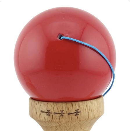 Kendama X Royal King Size, Super Sticky cupe mari, Rosu-Alb [6]