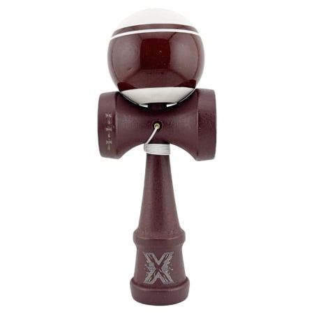 Jocuri si Jucarii - Kendama X Super Sticky King Size, Super Sticky cupe mari, Visiniu