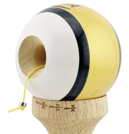 Kendama X Royal King Size, Super Sticky cupe mari, Zen Galben [5]