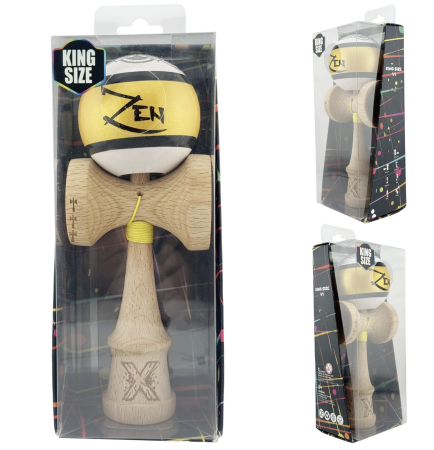 Kendama X Royal King Size, Super Sticky cupe mari, Zen Galben [6]