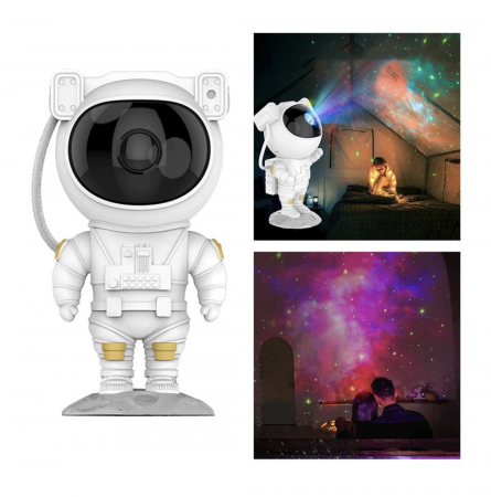 Lampa cu proiectii Galaxy Astronaut, cu telecomanda [24]