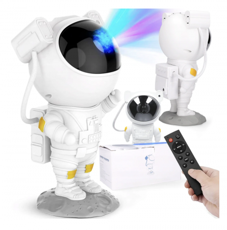 Lampa cu proiectii Galaxy Astronaut, cu telecomanda [14]