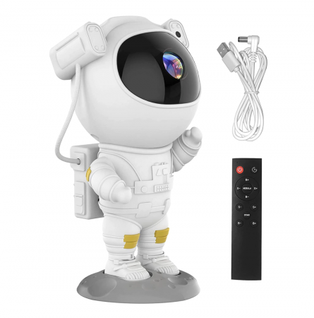 Lampa cu proiectii Galaxy Astronaut, cu telecomanda [17]