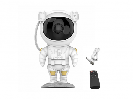 Lampa cu proiectii Galaxy Astronaut, cu telecomanda [20]