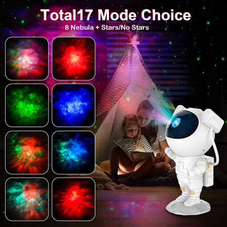 Lampa cu proiectii Galaxy Astronaut, cu telecomanda [4]