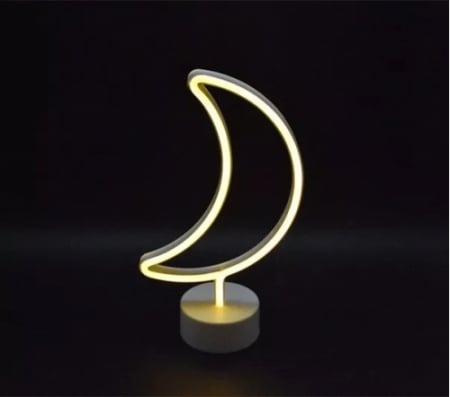 Lampa in forma de semiluna, cu stand [3]