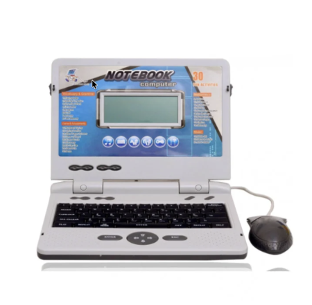Jucarii interactive - Laptop cu 30 functii educationale, pentru copii, albastru