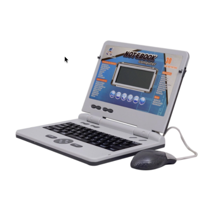 Jucarii interactive - Laptop cu 30 functii educationale, pentru copii, albastru