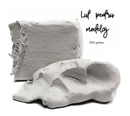 Lut Alb pentru Modelaj 500 g – Uscare la aer, fara ardere [2]