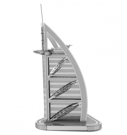 Macheta 3D Metal Burj al Arab, scara 1:2600 [2]