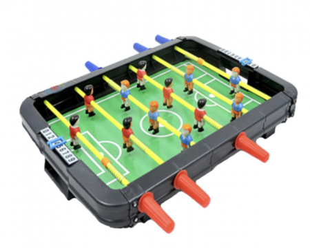 Jocuri de societate - Board Games - Masa de fotbal 5+1, Soccer Deluxe 43 cm