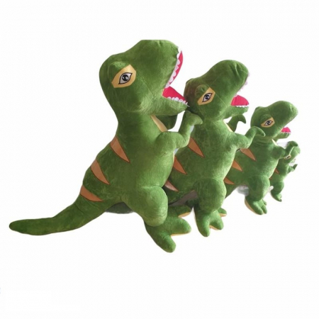 Mascota din plus Dinozaur 60 cm, Verde [3]