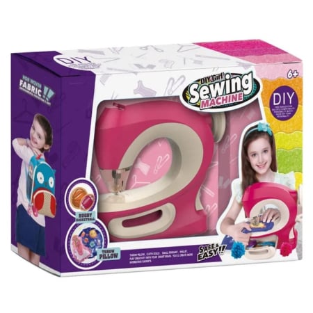 Jocuri si Jucarii - Masina de Cusut pentru Copii cu Accesorii si Sertar de Depozitare