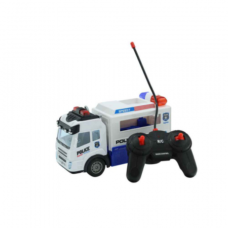 Masina de politie cu telecomanda, sunete si lumini - Police Car [2]