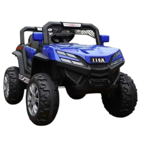 Vehicule electrice - Masina electrica 119A, 4x4, 12V-7Ah, 4x35W, telecomanda, albastru