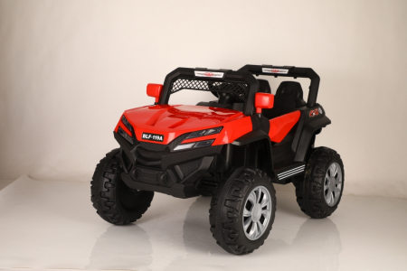 Masina electrica 119A, 4x4, 12V-7Ah, 4x35W, telecomanda, rosu [4]