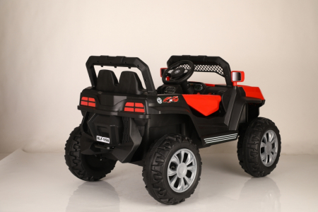 Masina electrica 119A, 4x4, 12V-7Ah, 4x35W, telecomanda, rosu [6]