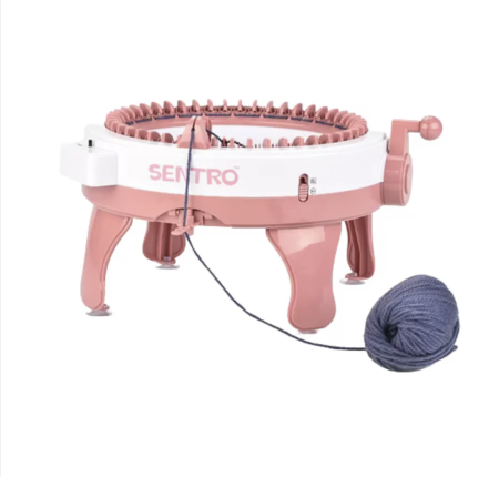 Jocuri si Jucarii - Masina de Tricotat Sentro 48 Ace cu 2 Moduri de Tesut si Accesorii Incluse