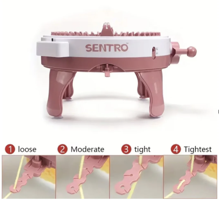 Masina de Tricotat Sentro 48 Ace cu 2 Moduri de Tesut si Accesorii Incluse [6]