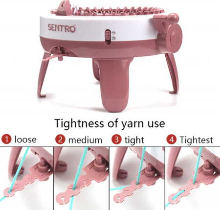 Masina de Tricotat Sentro 40 Ace cu 2 Moduri de Tesut si Accesorii Incluse [6]